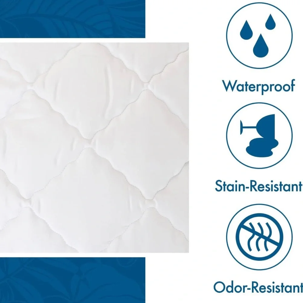 Tommy Bahama - Waterproof Twin Mattress Pad